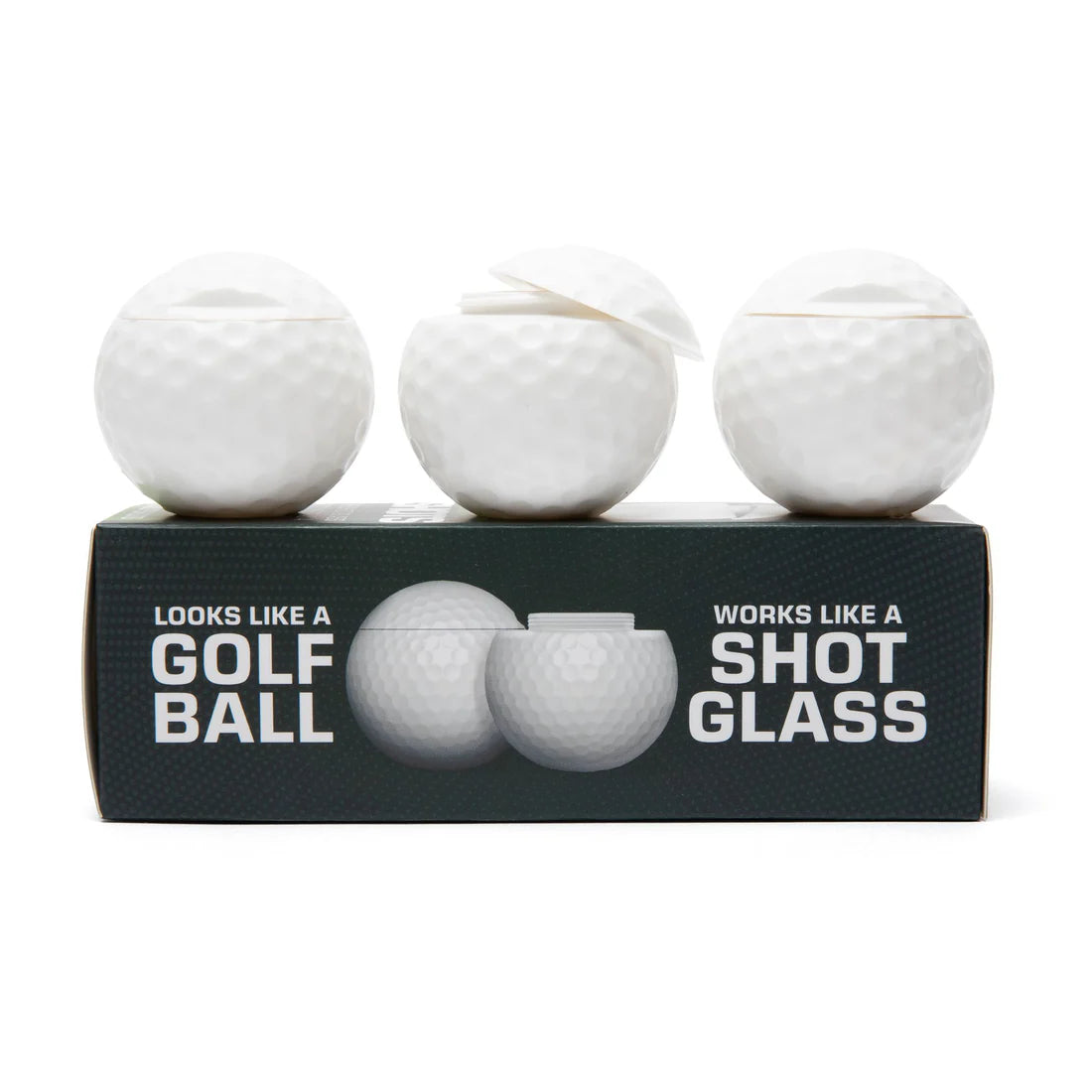 Sport Shots™ - Golf Ball Shaped Shot Glass